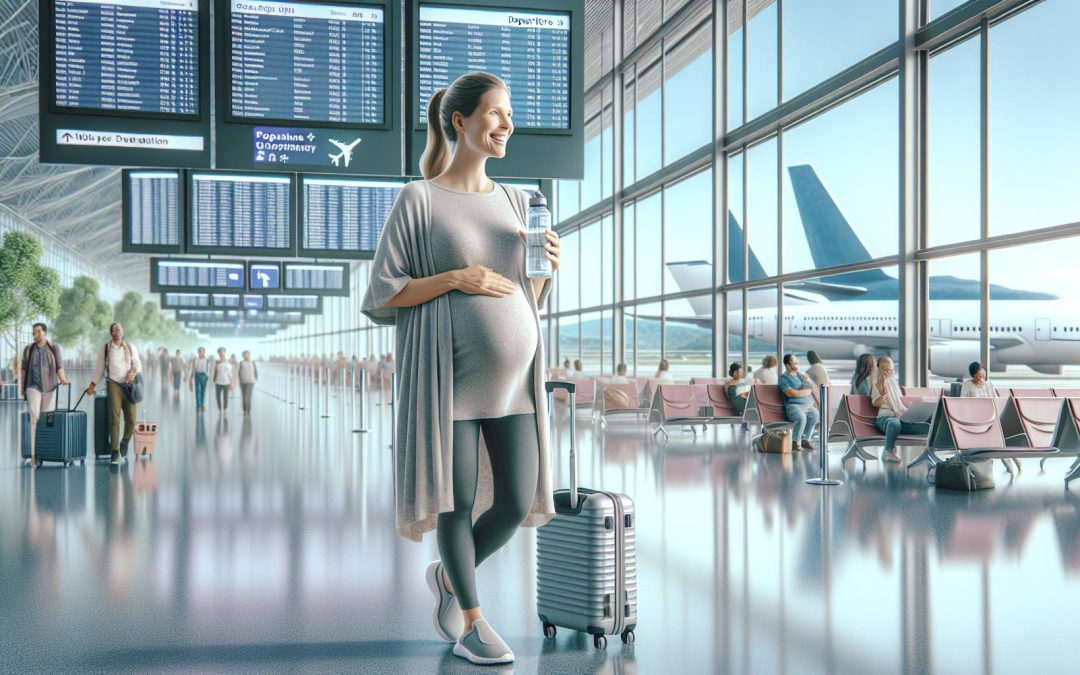Pregnant Traveler’s Guide: Comfort, Check-In, Snacks & In-Flight Tips for Airport Ease